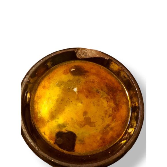 Vintage Copper Luster 5” Tea Kettle W/lid & 3.5" Cup Made In England - Picture 2 of 6